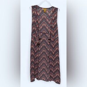 Wrangler Chevron-Pattern cardigan size medium